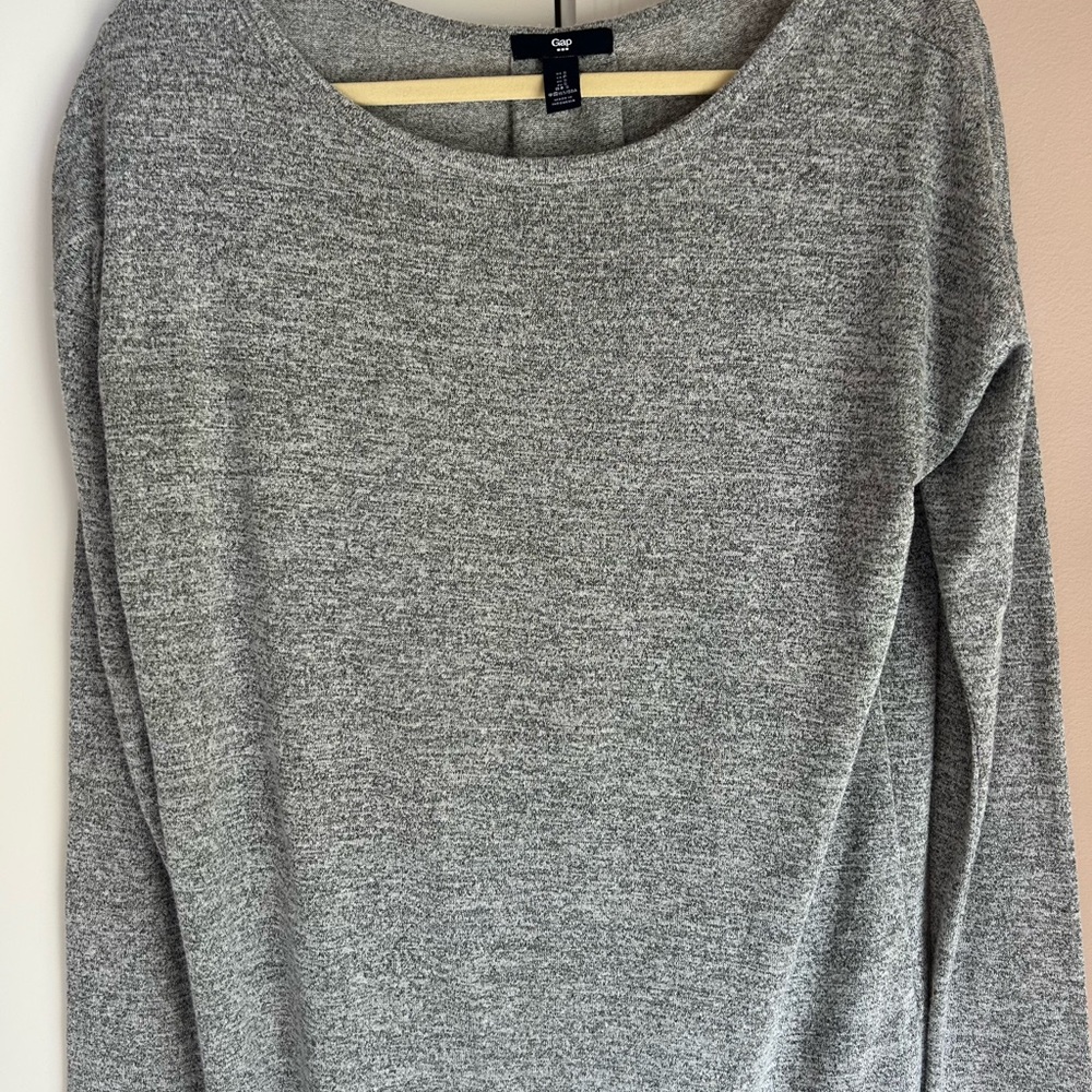Gray Long Sleeve Sweater